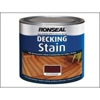 ronseal decking stain rich mahogany 25 litre