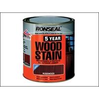 ronseal 5 year woodstain rosewood 750 ml