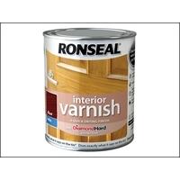 Ronseal Interior Varnish Quick Dry Satin Teak 250ml