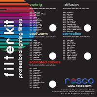 Rosco 30.48x30.48cm Colour Effects Kit - Cool/Warm