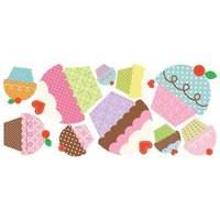 Roommates - Happi Cupcake - Giant Wallstickers (rmk2037gm) /kids Room