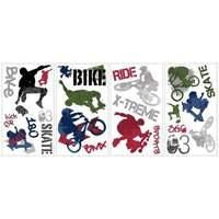 Roommates - Extreme Sports - Wallstickers (rmk1690scs) /kids Room