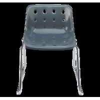 Robin Day Polo Sled Chair - Grey