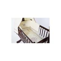 Rose Cottage 3pc Deluxe Crib Set-Hickory Horse