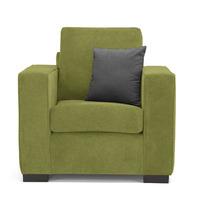 Rocco Fabric Armchair Olive