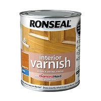 Ronseal Interior Varnish Satin Antique Pine 750ml