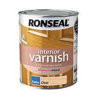 Ronseal Interior Varnish Satin Clear 2.5L