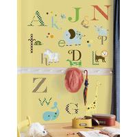 Room Mates Animal Alphabet Wall Stickers