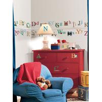 Room Mates Alphabet Wall Stickers