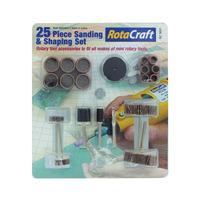 rotacraft rc9001 25pc sanding amp shaping set