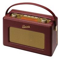 roberts rd60 revival dab digital radio in burgundy