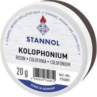 Rosin solder Stannol KOLOPHONIUM IN BLECHDOSEN 20GR. Content 20 g