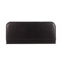 rome pu leather headboard small single black