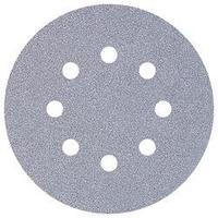 Router sandpaper Hook-and-loop-backed, punched Grit size 80 (Ø) 125 mm Wolfcraft 1152100 25 pc(s)