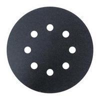 Router sandpaper Hook-and-loop-backed, punched Grit size 400 (Ø) 125 mm Wolfcraft 3192000 5 pc(s)