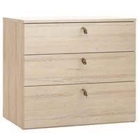 R&O CHEST OF DRAWERS in Beech Effect
