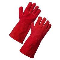 Rodo Rodo Red Welding Gauntlet Gloves