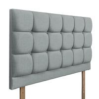 Roma Upholstered Headboard - Superking - Sky