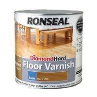 Ronseal Diamond Dark Oak Satin Floor Varnish 2.5L