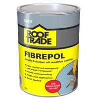 Rooftrade Grey Fibrepol Roof Sealant 5L