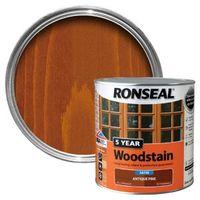 ronseal antique pine high satin sheen wood stain 25l