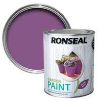 ronseal garden purple berry matt garden paint 750ml