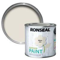 ronseal garden white ash matt garden paint 250ml