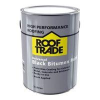ROOFTRADE Black Universal Bitumen Paint 5L