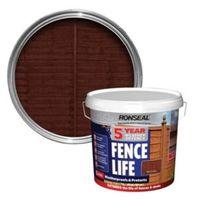 Ronseal Red Cedar Matt Shed & Fence Stain 5L
