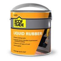 Rooftrade Black Liquid Rubber Roof Sealant 2L