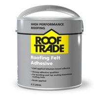 Rooftrade Black Roofing Felt Adhesive 2.5L