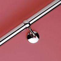 rothley polished stainless steel handrail l12m