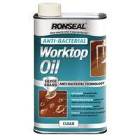 ronseal natural matt anti bacterial worktop oil 1l