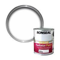 Ronseal White Gloss Radiator Paint 750ml