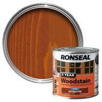 ronseal antique pine high satin sheen wood stain 250ml