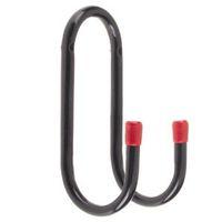 Rothley Black Steel Tubular Double Hook