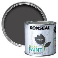 Ronseal Garden Charcoal Grey Paint 250ml