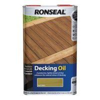 Ronseal Natural Matt Decking Oil 5L
