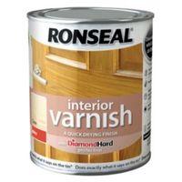 Ronseal Interior Diamond Hard Gloss Interior Varnish 750ml