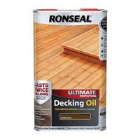 Ronseal Ultimate Dark Oak Decking Oil 5L