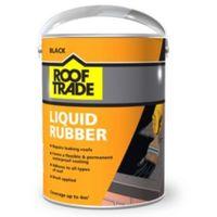 Rooftrade Black Liquid Rubber Roof Sealant 4L