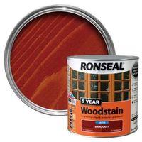 Ronseal Mahogany High Satin Sheen Wood Stain 2.5L