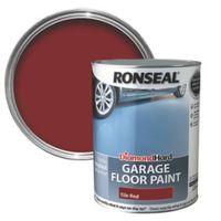 Ronseal Diamond Tile Red Satin Garage Floor Paint 5L