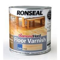 ronseal diamond clear satin floor varnish 25l