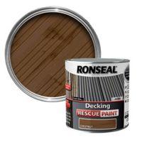 Ronseal Chestnut Matt Decking Rescue Paint 2.5L