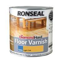 ronseal diamond light oak satin floor varnish 25l