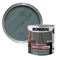 Ronseal Slate Matt Decking Rescue Paint 2.5L