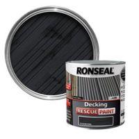 Ronseal Charcoal Matt Decking Rescue Paint 2.5L