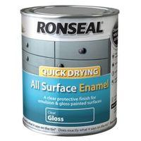 Ronseal Clear Gloss Enamel Paint 750 ml