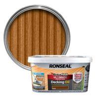 ronseal perfect finish teak decking oil 25l